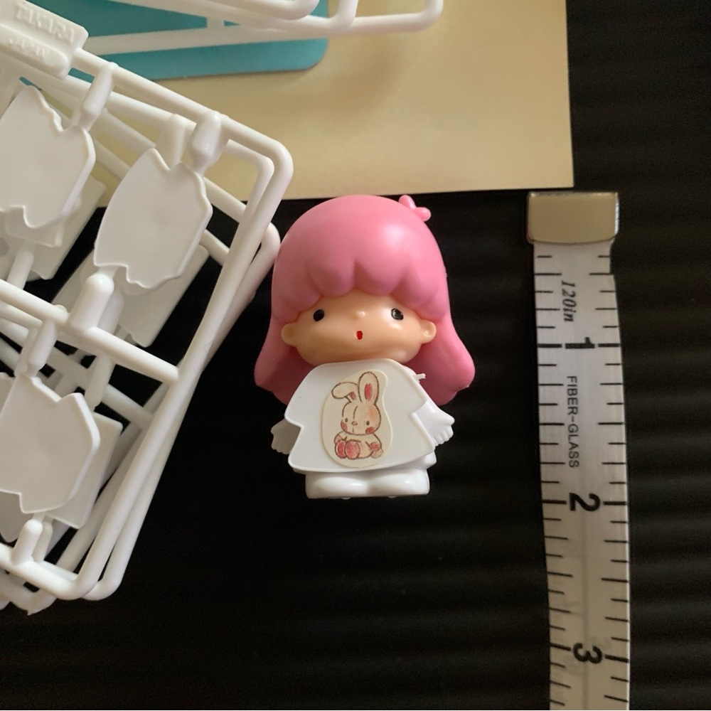 Vintage Sanrio Lala Little Twin Stars Pink and Blue Doll Set